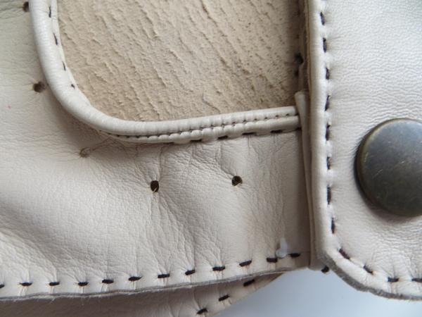 Pánské řidičské rukavice NAPA 2-1325 sv. béžová kontra