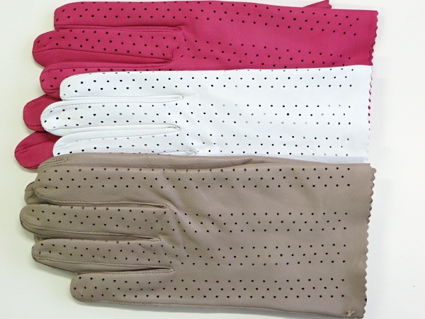 Dámské kožené rukavice NAPA 2-3447 hnědá