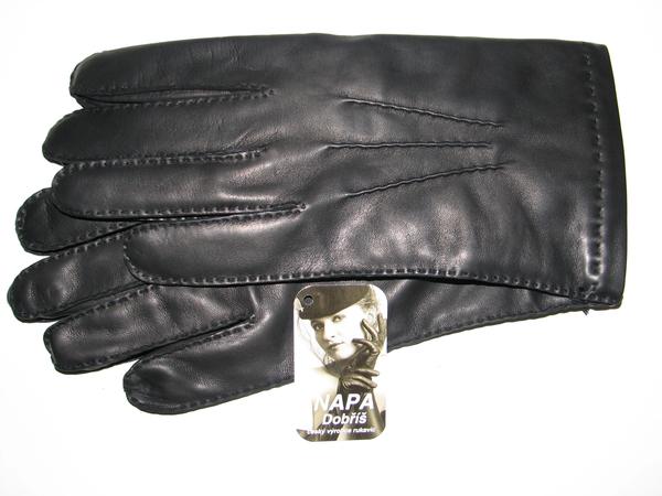 Pánské kožené rukavice NAPA 2-2081 NanoAg černá 