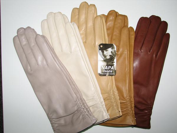 Dámské kožené rukavice NAPA 2-4251 KAŠ taupe 