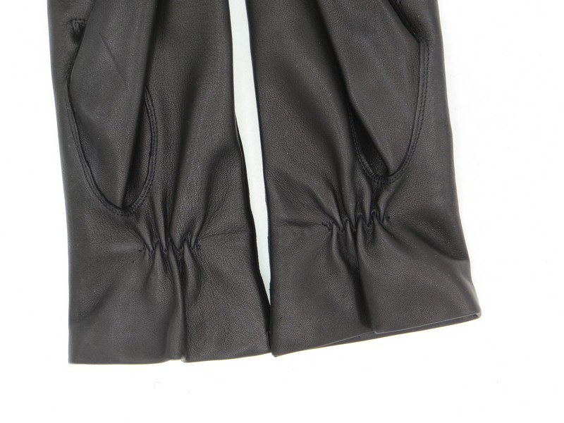 Dámské kožené rukavice NAPA 2-4230 KAŠ černá GUM