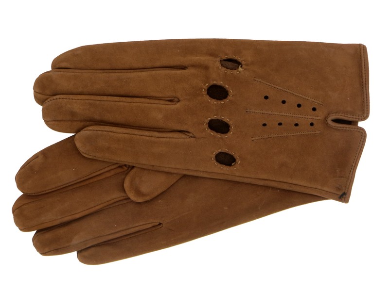 Pánské řidičské rukavice NAPA 2-1318 koňak/hnědá