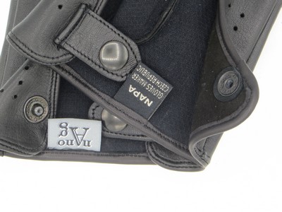 Pánské řidičské rukavice NAPA 2-1432 BP NanoAg černá 