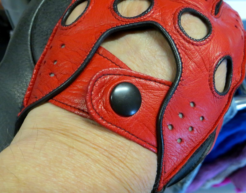 Pánské řidičské rukavice NAPA 2-1480 NanoAg slonová kost/taupeS