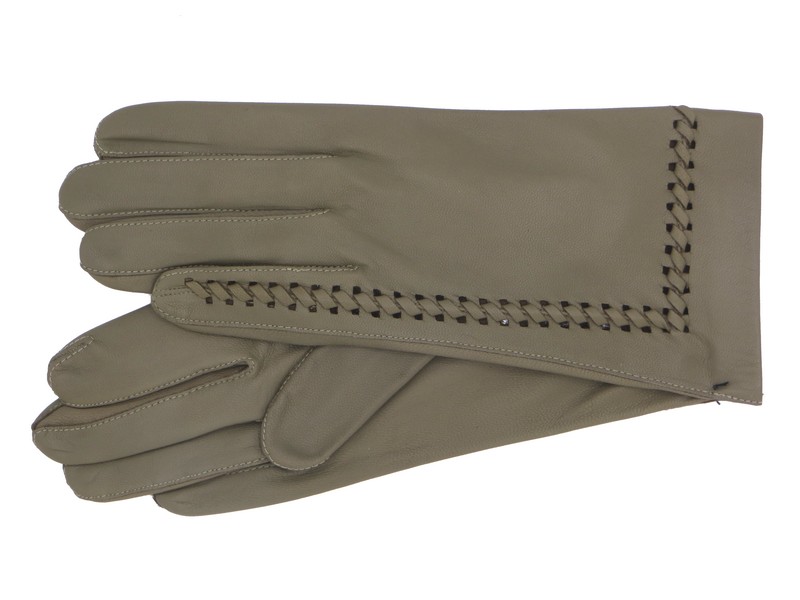Dámské kožené rukavice NAPA 2-3156 taupe S