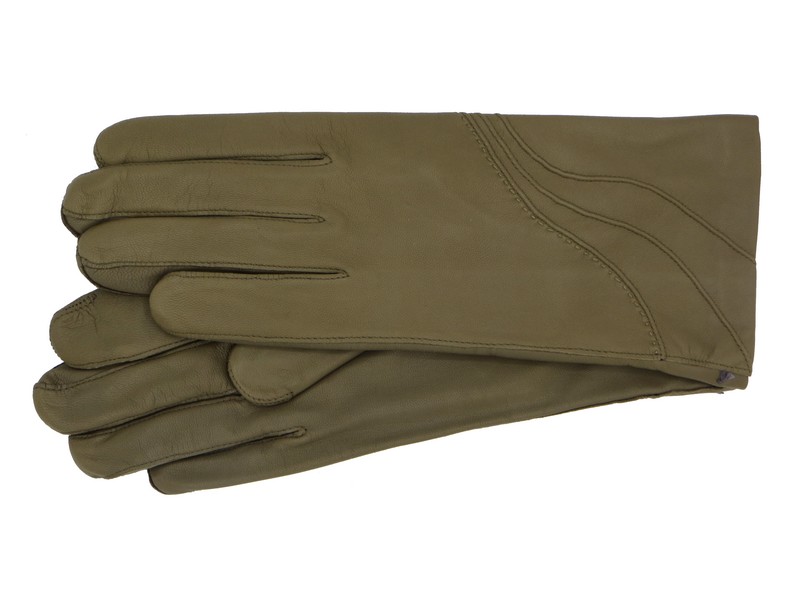 Dámské kožené rukavice NAPA 2-4406 BA taupe