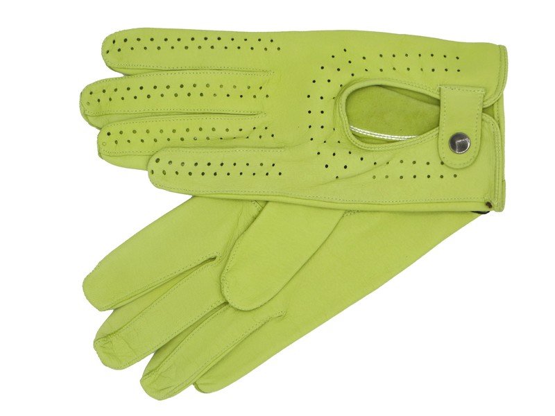 Dámské řidičské rukavice NAPA 2-3034 apple green