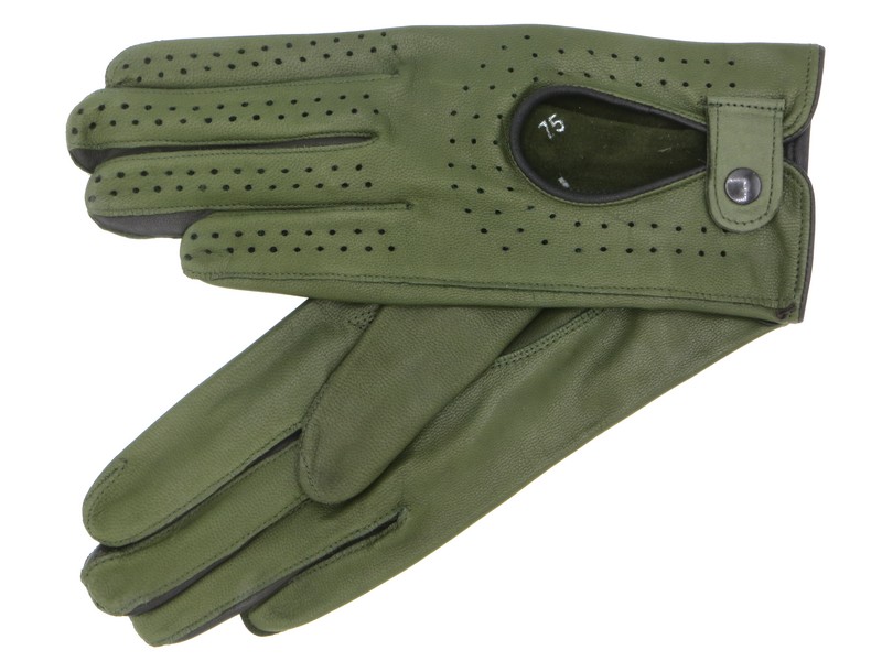 Dámské řidičské rukavice NAPA 2-3834 khaki/černá
