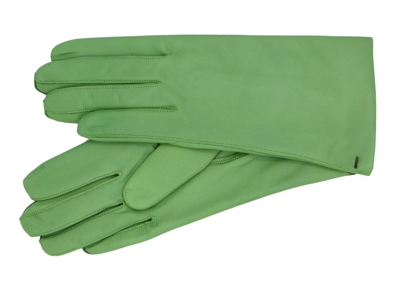 Dámské kožené rukavice NAPA 2-4001 UH sv. zelená
