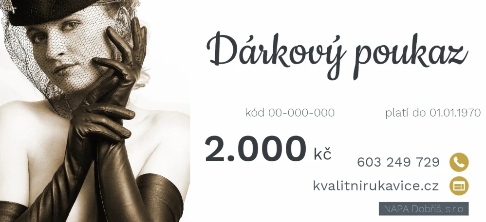 Elektronický dárkový poukaz