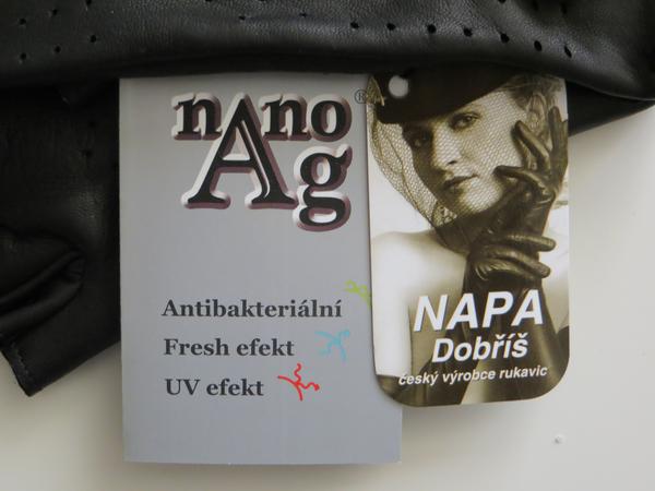 Dámské řidičské rukavice NAPA 2-3034 BP NanoAg černá