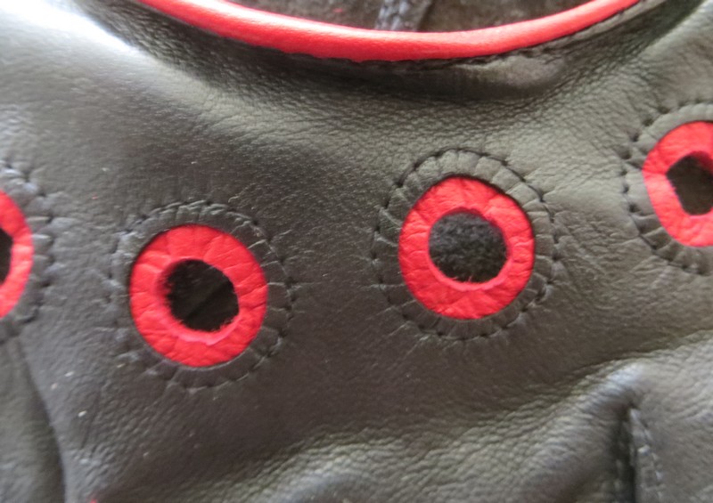 Pánské řidičské rukavice NAPA 2-1448 BP černá/červená