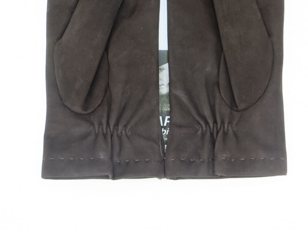 Pánské kožené rukavice NAPA 6-2082 VL hnědá