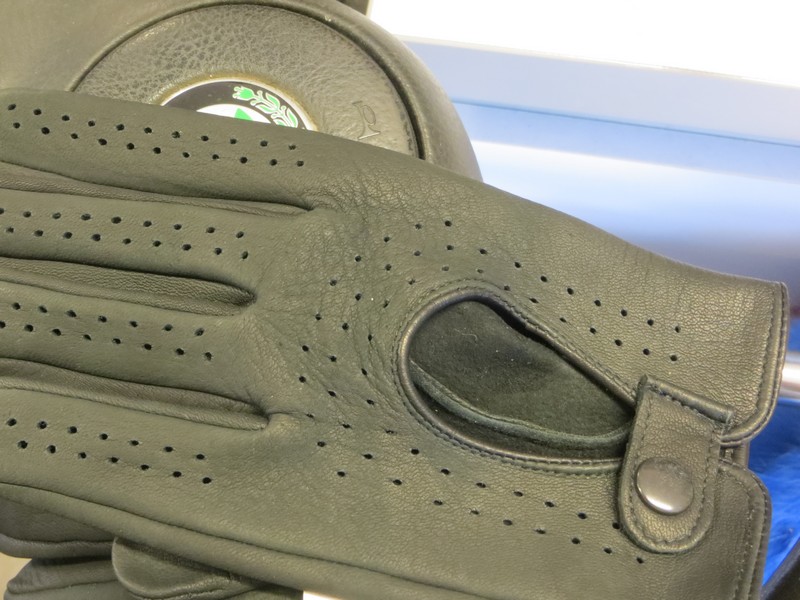 Pánské řidičské rukavice NAPA 8-1432 černá