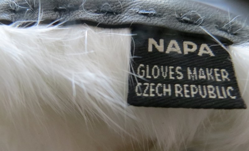 Pánské kožené rukavice NAPA 2-2019 KR černá 
