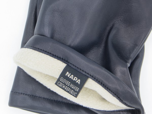 Pánské kožené rukavice NAPA 2-2001 FL modrá 