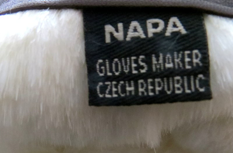 Pánské kožené rukavice NAPA 2-2019 KR hnědá