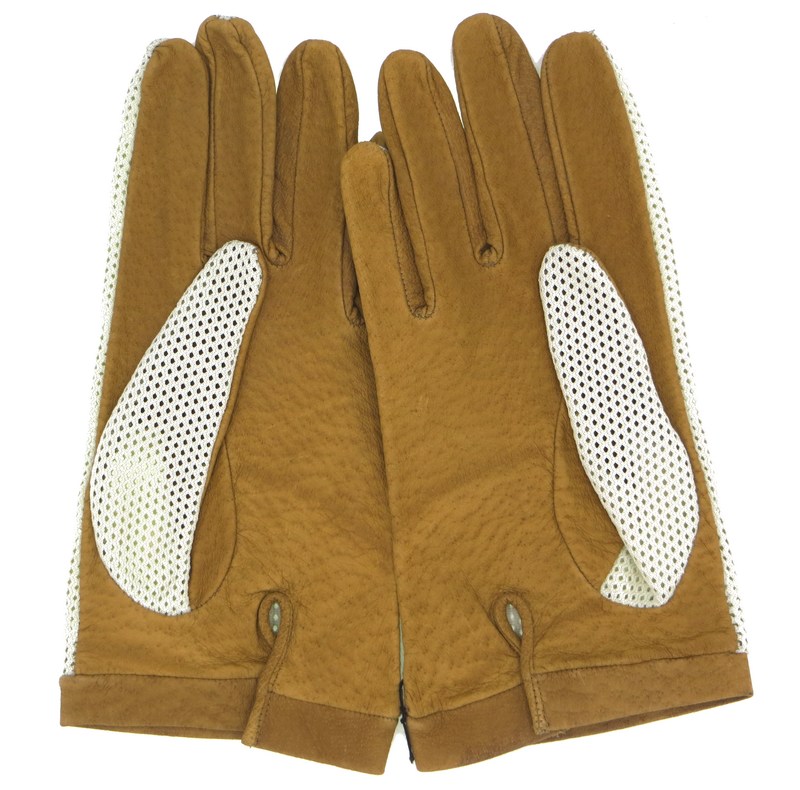 Pánské kožené rukavice NAPA 8/2-1303 béžová/korek