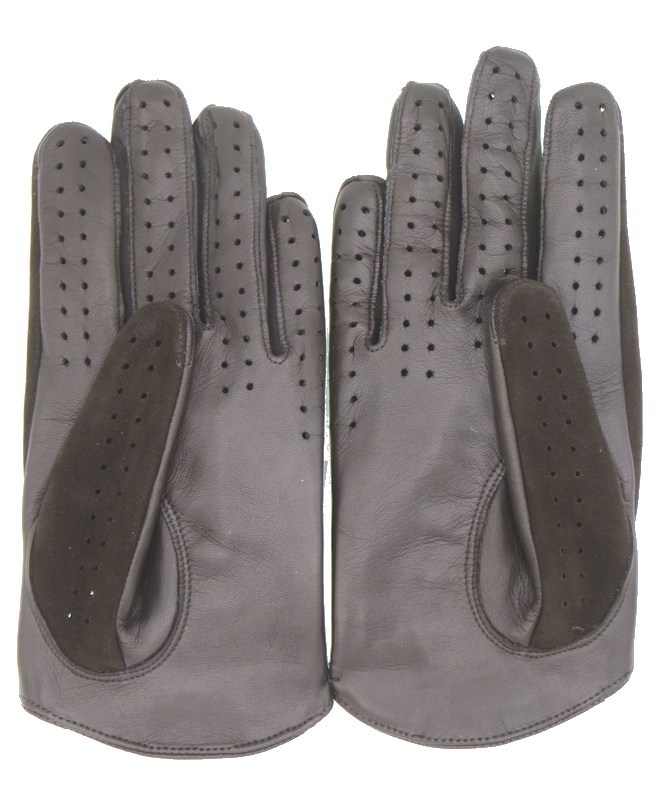 Pánské řidičské rukavice NAPA 6/2-1480 NanoAg hnědá