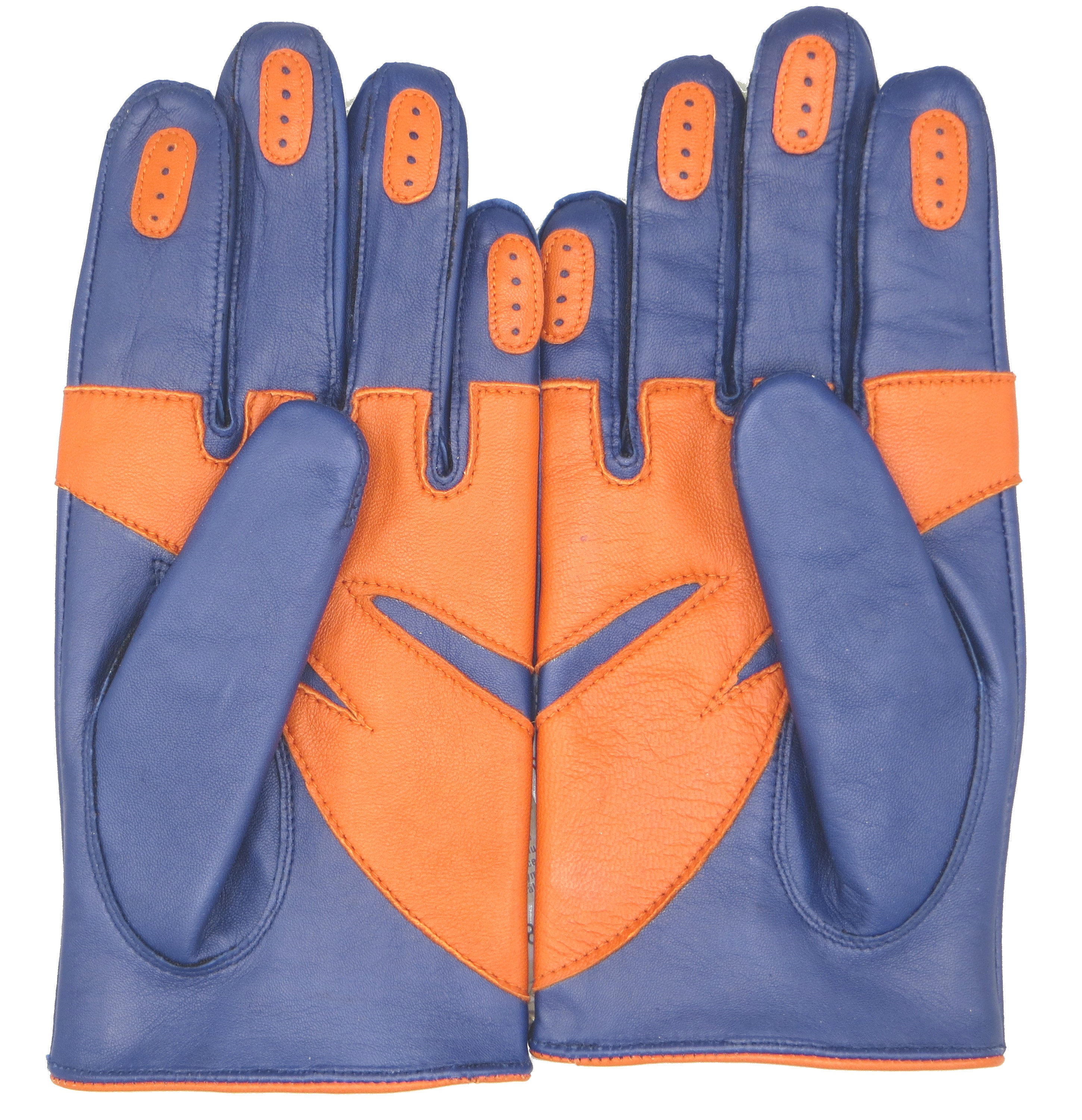 Pánské řidičské rukavice NAPA 2-1476 NanoAg modrá/oranžová