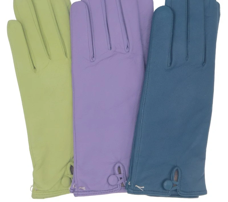 Dámské kožené rukavice NAPA 2-4184 VL apple green A
