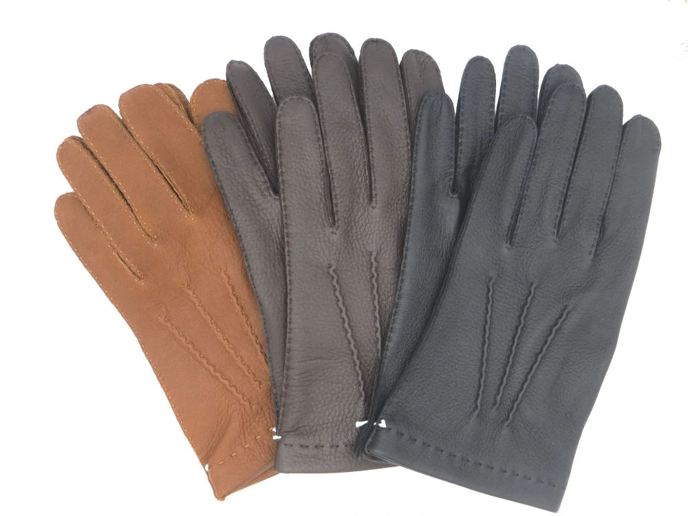 Pánské kožené rukavice NAPA 8-1081 hnědá