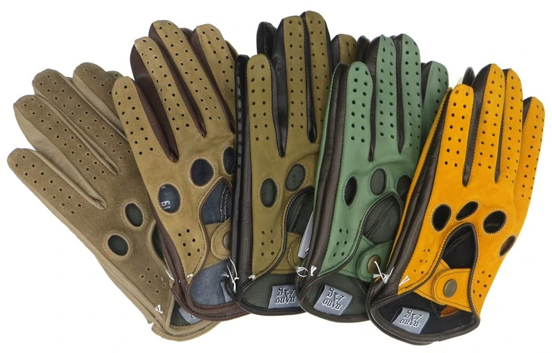 Pánské řidičské rukavice NAPA 6/2-1480 NanoAg hnědá