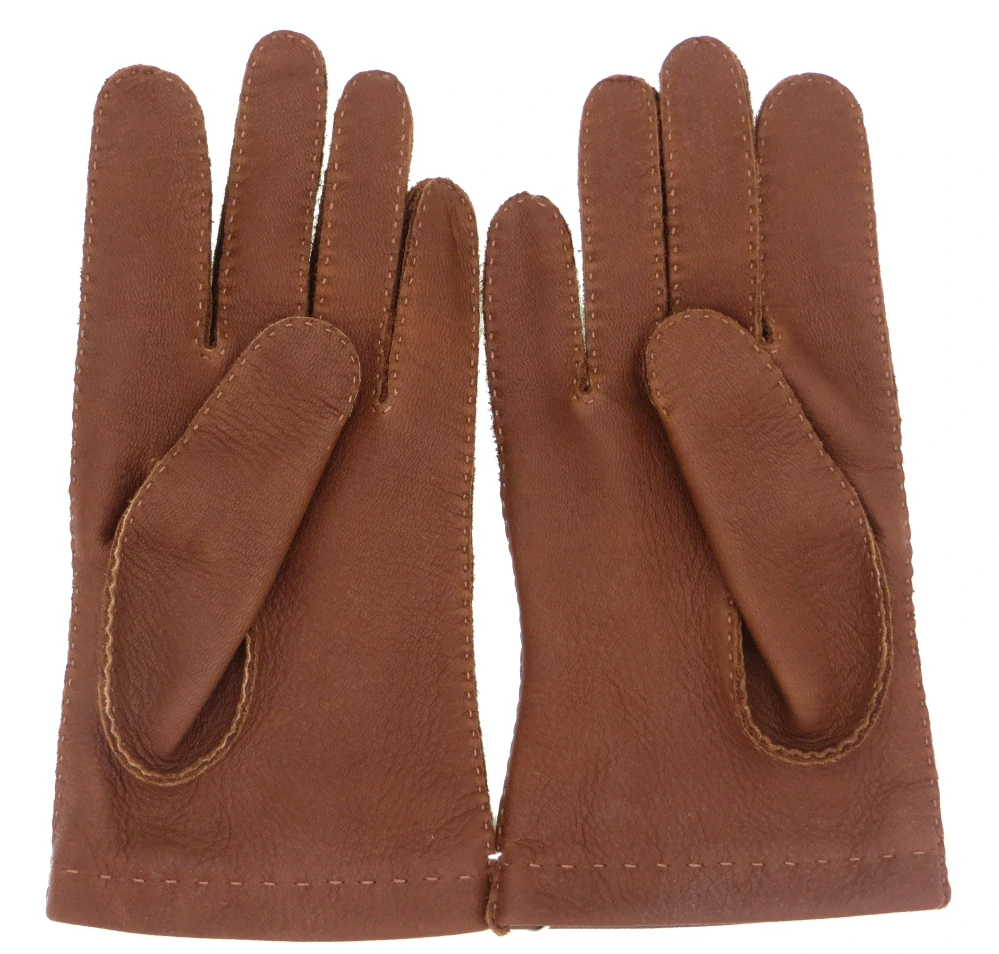 Pánské kožené rukavice NAPA 8-1081 koňak