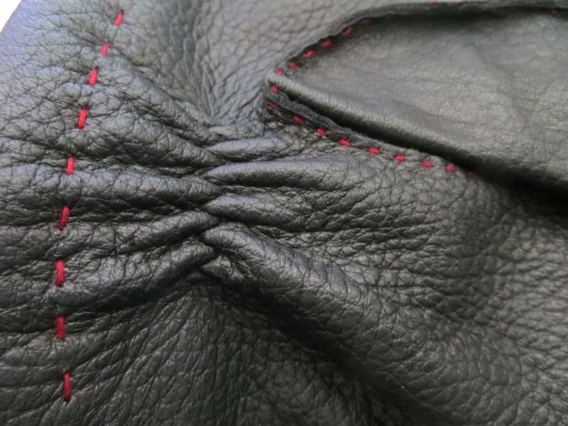 Pánské kožené rukavice NAPA 8-2081 KAŠ černá kontra