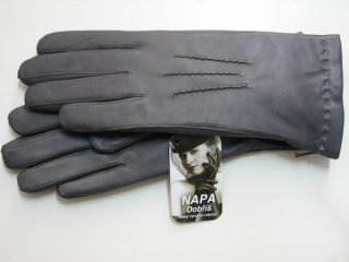 Dámské kožené rukavice NAPA 2-4168 BE grafit 