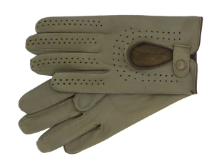 Pánské řidičské rukavice NAPA 2-1432 taupe/hnědá 