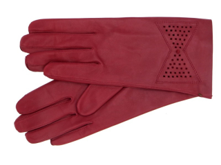 Dámské kožené rukavice NAPA 2-3442 bordo