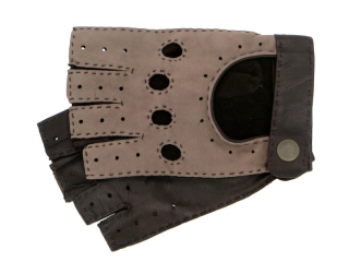 Pánské řidičské rukavice NAPA 6/2-1325 BP taupe/hnědá