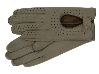 Dámské řidičské rukavice NAPA 2-3034 taupe S/hnědá