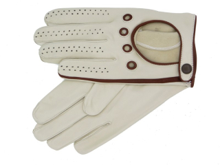 Pánské řidičské rukavice NAPA 2-1448 bříza/koňak