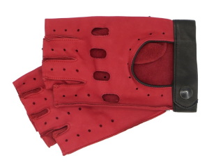 Pánské řidičské rukavice NAPA 2-1325 BP LV červená/černá