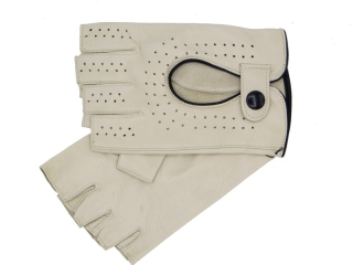 Pánské řidičské rukavice NAPA 2-1432 BP krém/černá