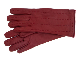 Dámské kožené rukavice NAPA 2-4443 VL granát