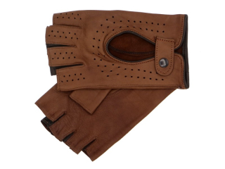 Dámské řidičské rukavice NAPA 2-3834 BP koňak/hnědá 