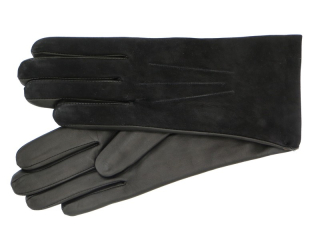Dámské kožené rukavice NAPA 6/2-4168 VL černá