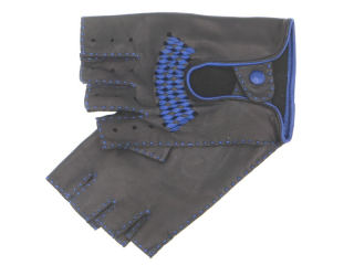 Pánské řidičské rukavice NAPA 2-1433 BP černá/modrá