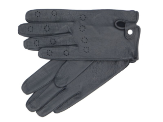 Dámské kožené rukavice NAPA 2-3414 tm. modrá