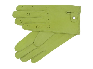 Dámské kožené rukavice NAPA 2-3414 apple green