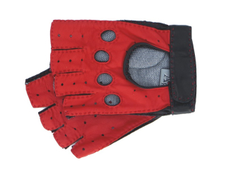 Pánské řidičské rukavice NAPA 2-1450 BP NanoAg červená/černá 