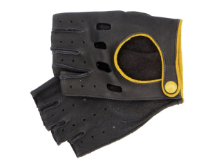 Pánské řidičské rukavice NAPA 7-1422 BP hnědá/žlutá