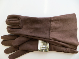 Rukavice NAPA 5-9050M1 hnědý velur