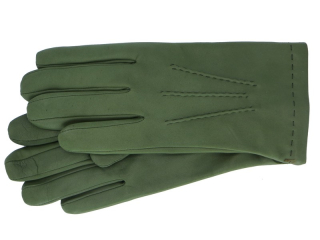 Pánské kožené rukavice NAPA 2-2019 KAŠ zelená 