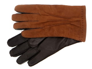 Pánské kožené rukavice NAPA 6/2-2081 VL koňak/hnědá 