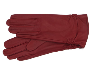 Dámské kožené rukavice NAPA 2-4251 UH bordo