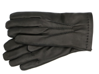 Pánské kožené rukavice NAPA 2-2019 KAŠ černá 